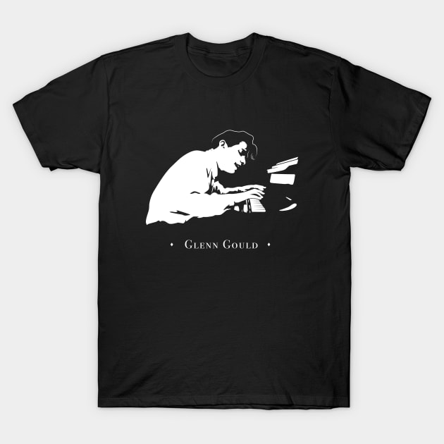 Glenn Gould T-Shirt by Woah_Jonny